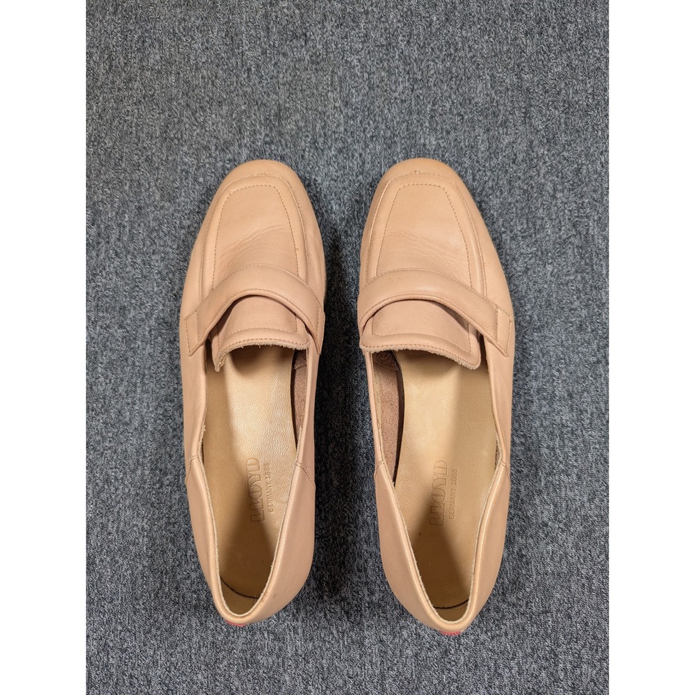 LLOYD Germany 1888 Women's Tan Leather Penny Loafers Size UK 5.5 / US 7.5